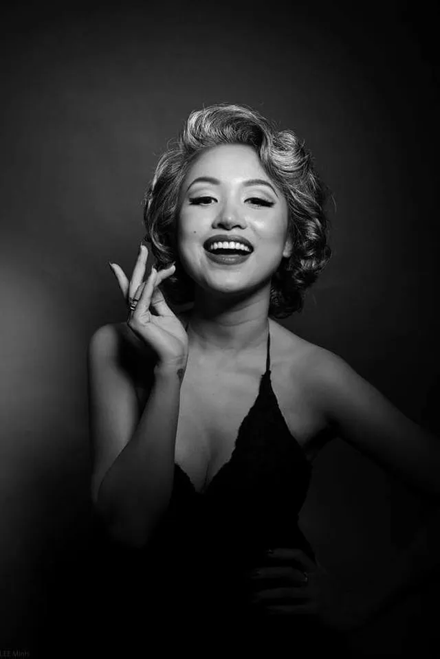 Vân Hugo bất ngờ tạo hình giống Marilyn Monroe - Ảnh 3.