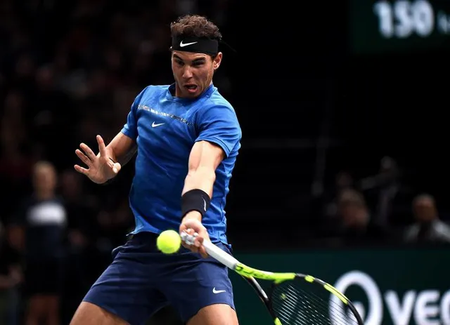 Vòng 3 Paris Masters 2017: Nadal đi tiếp sau 3 set căng thẳng - Ảnh 1.