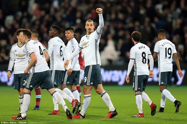 West Ham 0-2 Man Utd: Ibra tiếp tục ghi bàn, Man Utd thắng trận thứ 6 liên tiếp - Ảnh 2.