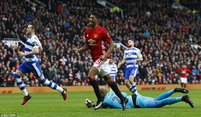 Man Utd 4-0 Reading: Rooney lập công, Rashford chói sáng - Ảnh 2.