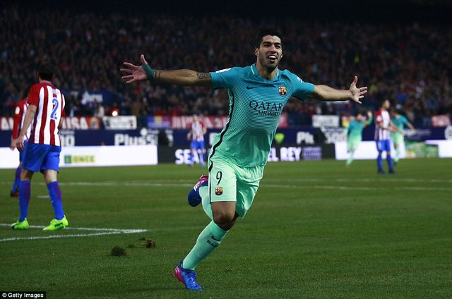 Bán kết lượt đi Cúp Nhà vua: Messi, Suarez ghi bàn, Barcelona hạ Atletico - Ảnh 1.