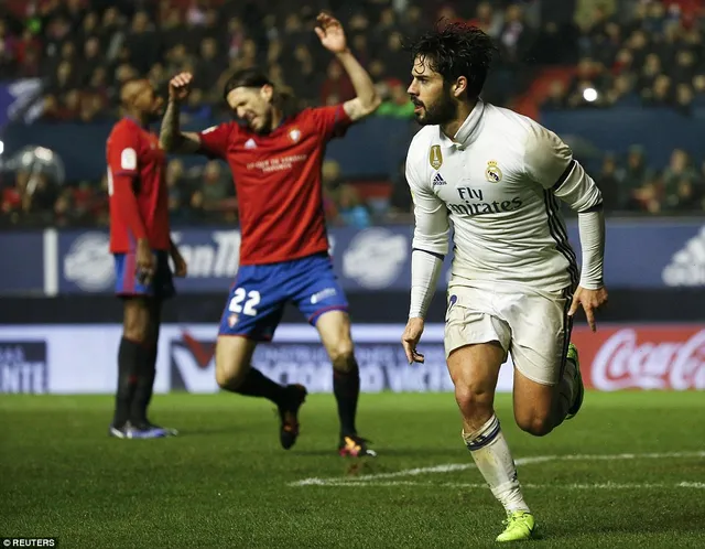 Osasuna 1-3 Real Madrid: Đòi lại ngôi đầu! - Ảnh 2.