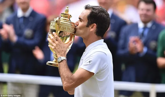 Ảnh: Những khoảnh khắc ấn tượng trong trận chung kết Wimbledon của Roger Federer - Ảnh 16.