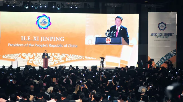 Chủ tịch Tập Cận Bình nhấn mạnh vai trò của toàn cầu hóa trong bài phát biểu tại APEC 2017 - Ảnh 1.