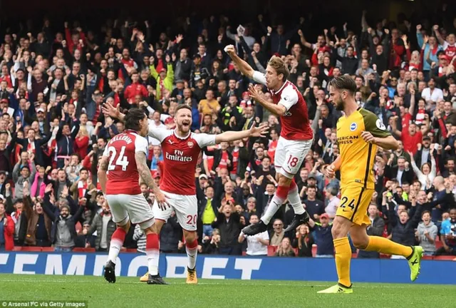 Thắng dễ Brighton, Arsenal áp sát top 4 - Ảnh 4.