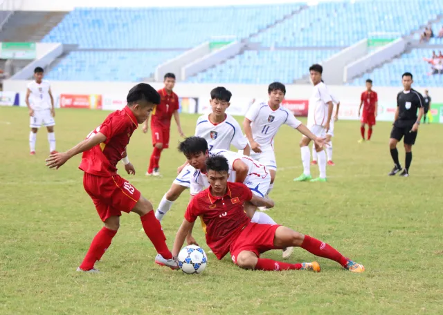 Ảnh: Những khoảnh khắc trận U15 Việt Nam thắng 5-2 U15 Đài Bắc Trung Hoa - Ảnh 7.