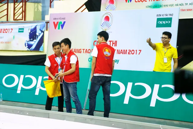 Robocon Việt Nam 2017: Sao Đỏ tiếp tục chiến thuật phá điểm đối phương - Ảnh 21.