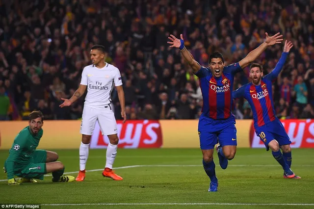 Kết quả lượt về vòng 1/8 Champions League: Barcelona 6 - 1 PSG, Dortmund 4 - 0 Benfica - Ảnh 1.