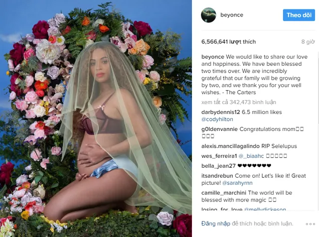 Beyonce bùng nổ với tin mang thai, Kim siêu vòng 3 tức tối - Ảnh 1.