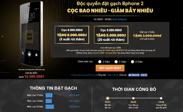 Chưa ra mắt, Bphone 2 đã rò rỉ thiết kế và cấu hình? - Ảnh 2.