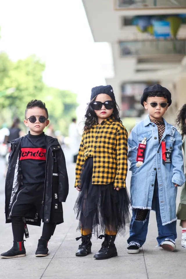 Nổ mắt trước những bộ cánh chất lừ của mẫu nhí tại The best street style - Ảnh 8.