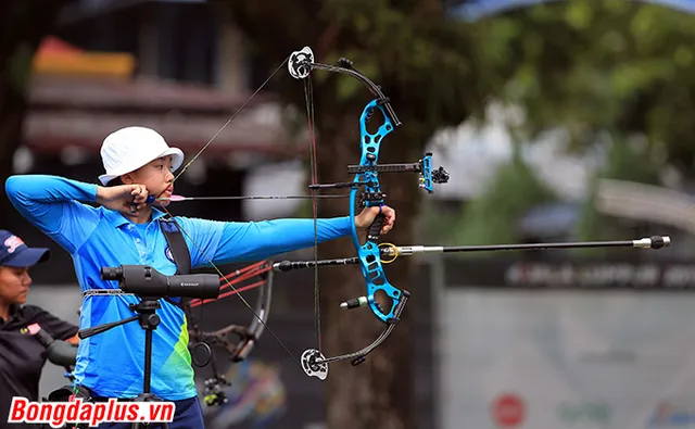 Đoàn thể thao Việt Nam đã có tấm huy chương đầu tiên tại SEA Games 29 - Ảnh 1.