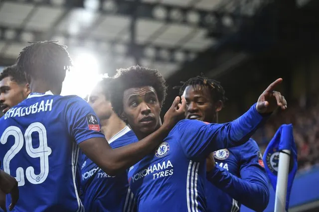 Wilian đá phạt thành bàn, Chelsea đại thắng ở vòng 4 FA Cup - Ảnh 1.