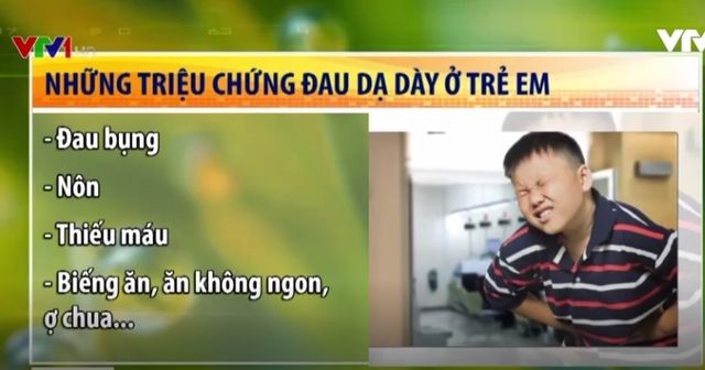 Triệu chứng và cách xử trí đau dạ dày ở trẻ em - Ảnh 1.