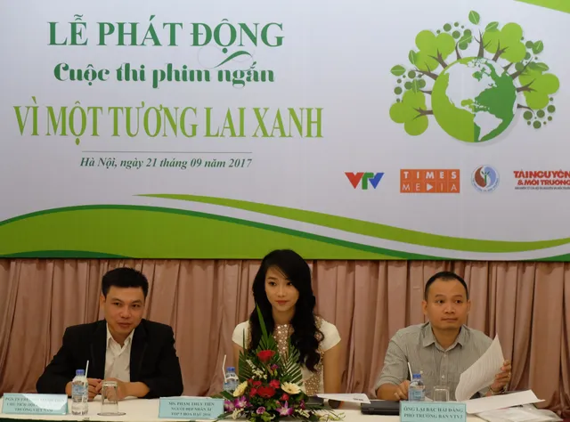 Phát động cuộc thi phim ngắn Vì một tương lai xanh 2017 - Ảnh 1.