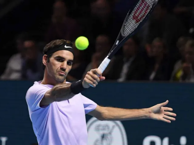 Ngược dòng thắng Del Potro, Federer lần thứ 8 vô địch Basel mở rộng - Ảnh 1.