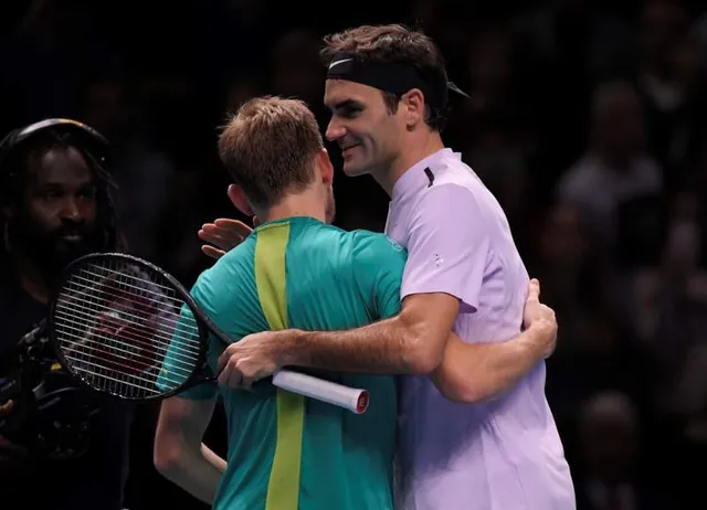 Ngược dòng thắng Federer, Goffin giành quyền vào chung kết ATP Finals 2017 - Ảnh 3.