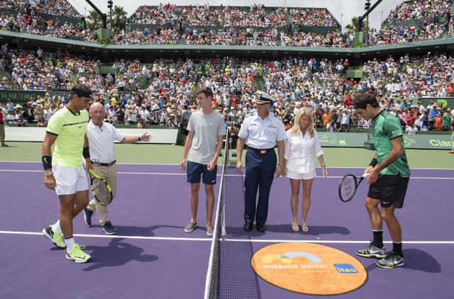 Ảnh: Roger Federer đánh bại Nadal để giành ngôi vô địch Miami mở rộng 2017 - Ảnh 5.