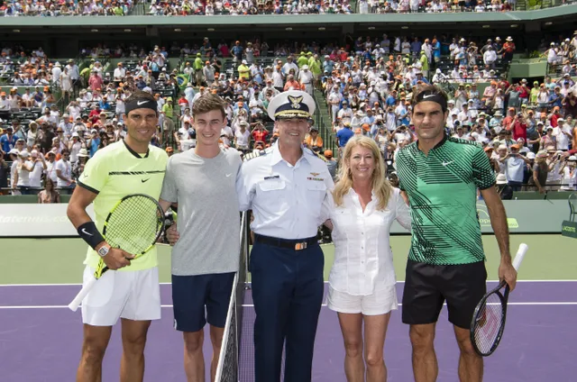 Ảnh: Roger Federer đánh bại Nadal để giành ngôi vô địch Miami mở rộng 2017 - Ảnh 4.