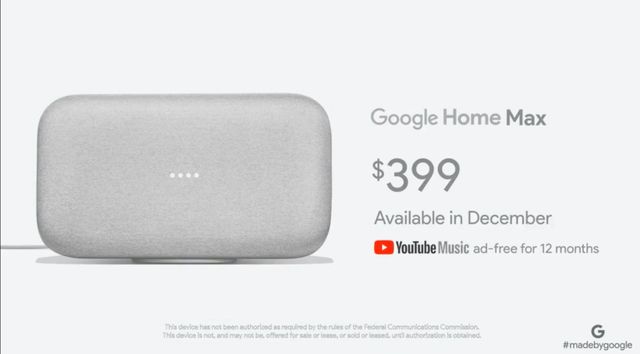 Loa thông minh Google Home Max sẽ lên kệ vào ngày 11/12? - Ảnh 1.