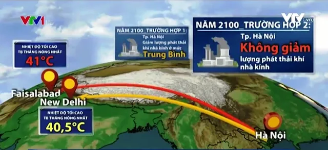 Mùa hè Hà Nội năm 2100 có thể nóng như Ấn Độ hay Pakistan - Ảnh 1.