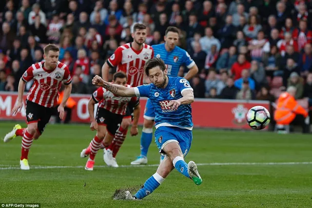 Phat trượt chân trên chấm phạt đền của Harry Arter Phat trượt chân trên chấm phạt đền của Harry Arter