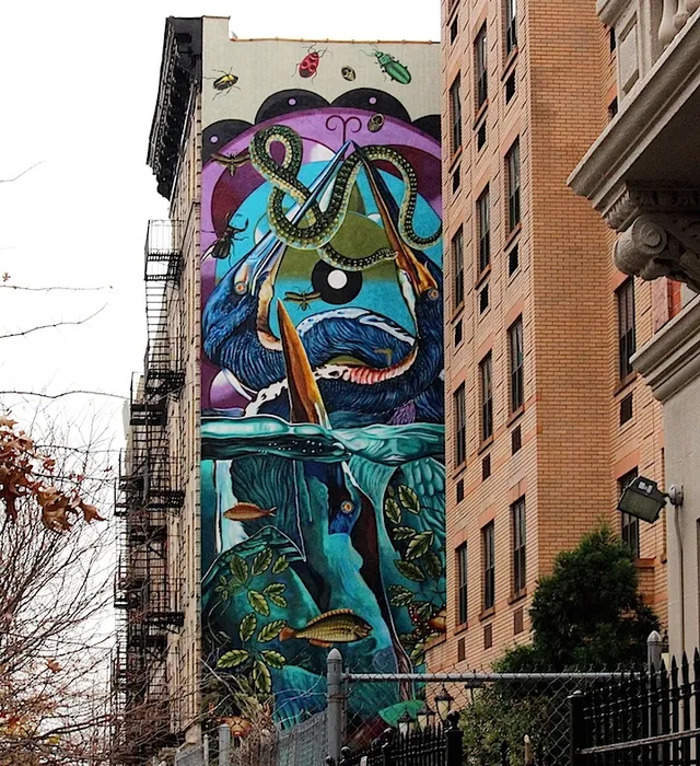 Tranh Graffiti - “Đặc sản” du lịch hấp dẫn tại New York, Mỹ - Ảnh 2.