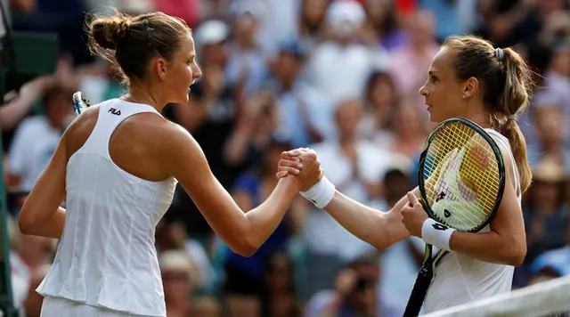 Vòng 2 đơn nữ Wimbledon 2017: Pliskova và Mladenovic dừng bước - Ảnh 1.