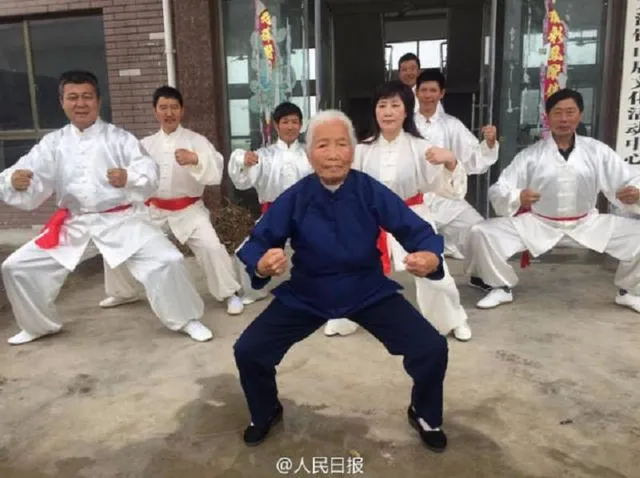 Cụ bà người Trung Quốc tập kungfu suốt 9 thập kỷ - Ảnh 3.