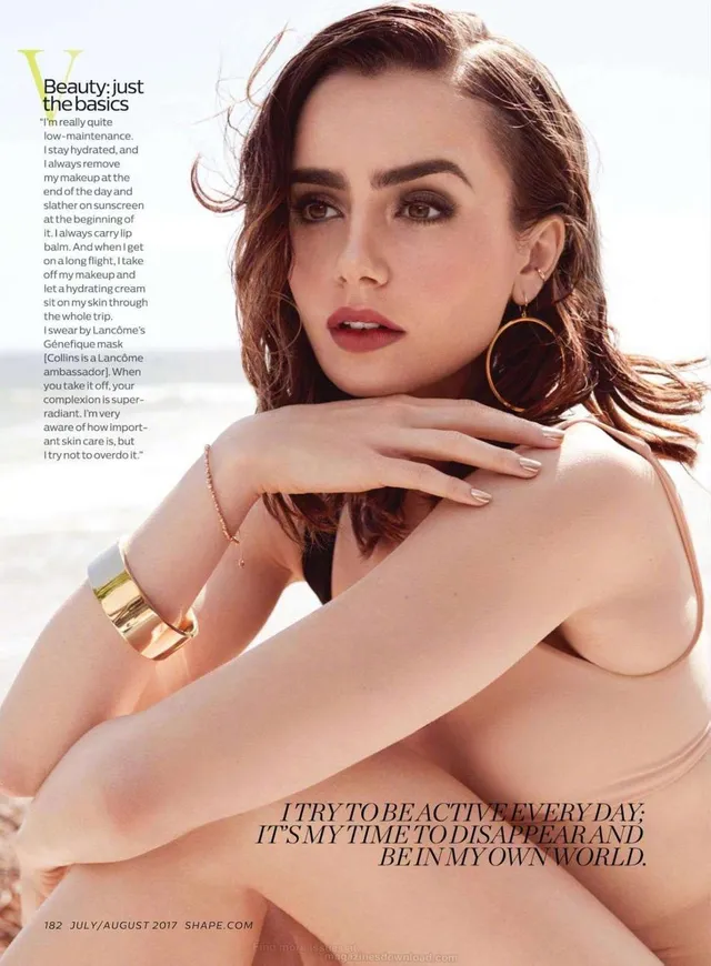 Tan chảy với nhan sắc nóng bỏng của người đẹp Lily Collins - Ảnh 7.