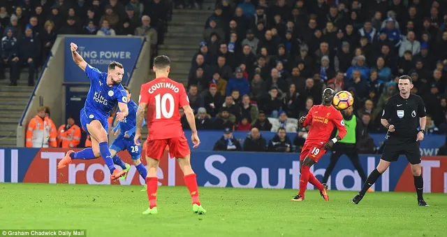 Vòng 26 giải Ngoại hạng Anh: Vardy tỏa sáng, Leicester City gây bất ngờ trước Liverpool - Ảnh 2.