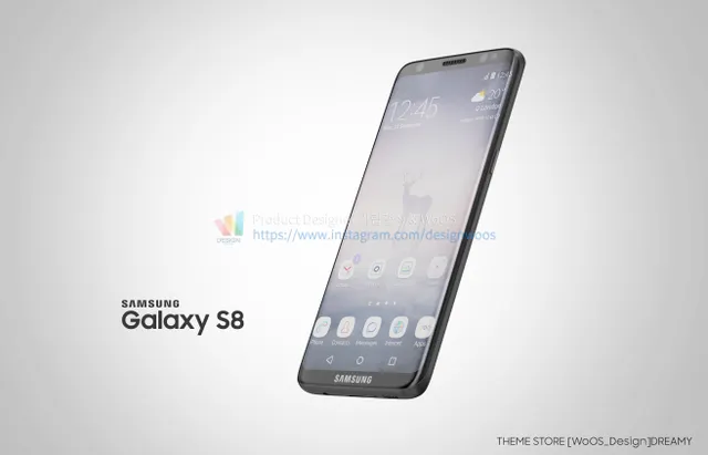 Ngắm bộ ảnh concept “không thể chuẩn hơn” của Galaxy S8 - Ảnh 1.