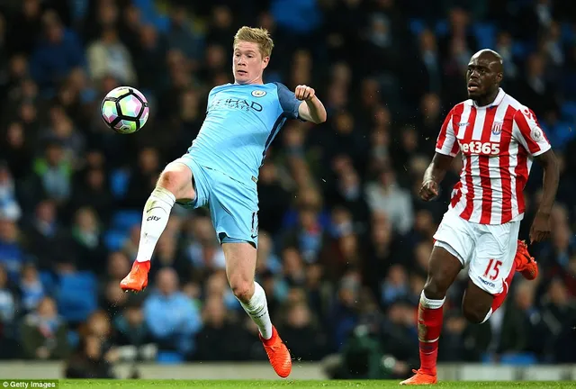 Vòng 28 Ngoại hạng Anh: Man City 0-0 Stoke City: Phung phí cơ hội - Ảnh 1.