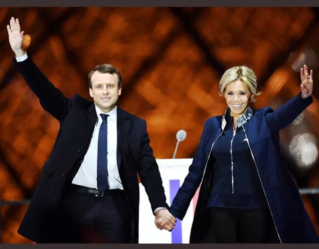 Chuyện tình lãng mạn của tân Tổng thống Pháp Emmanuel Macron - Ảnh 1.