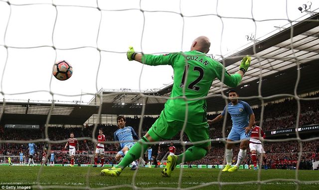 Tứ kết FA Cup: Middlesbrough 0 - 2 Man City, Pep Guardiola trở lại Wembley - Ảnh 2.