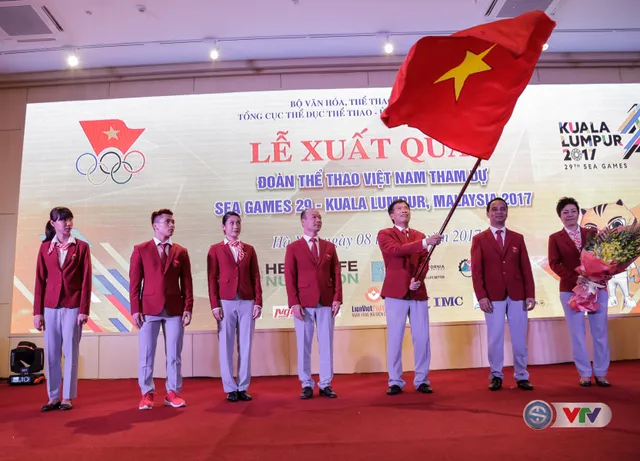 Lễ xuất quân Đoàn Thể thao Việt Nam tham dự SEA Games 29 - Ảnh 5.