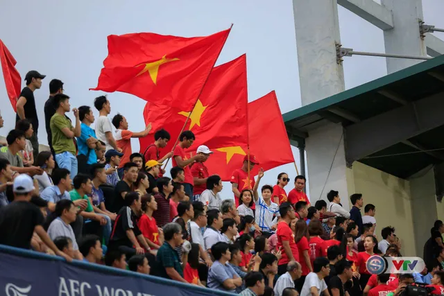 Ảnh: ĐT nữ Việt Nam vượt qua Myanmar, giành vé dự VCK Giải vô địch bóng đá nữ châu Á 2018 - Ảnh 4.