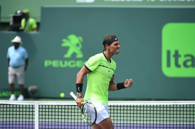 Ảnh: Roger Federer đánh bại Nadal để giành ngôi vô địch Miami mở rộng 2017 - Ảnh 9.