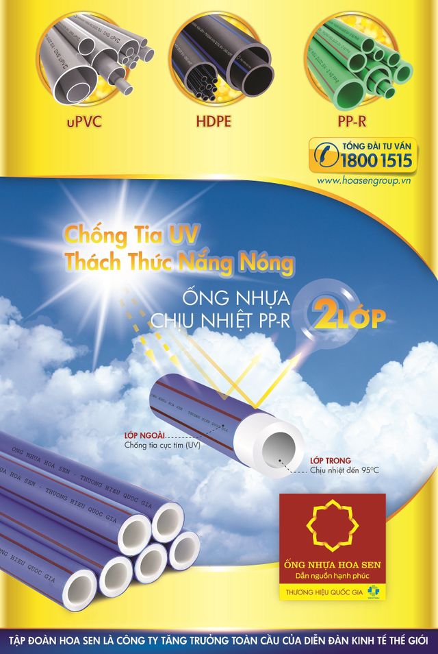 Sôi động thị trường ống nhựa chống tia UV - Ảnh 3.