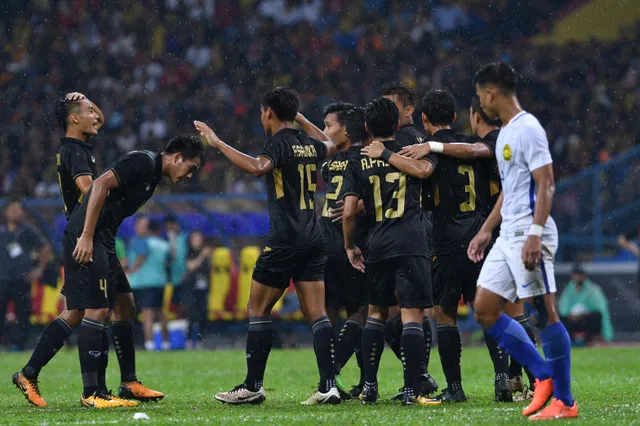 VIDEO SEA Games 29: Thắng tối thiểu U22 Malaysia, U22 Thái Lan bảo vệ thành công ngôi vô địch - Ảnh 1.