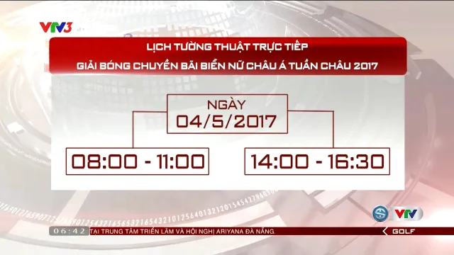 Trước giờ khai cuộc Giải bóng chuyền bãi biển nữ châu Á Tuần Châu 2017 - Ảnh 1.