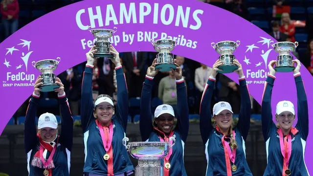 ĐT Mỹ giành chức vô địch Fed Cup lần thứ 18 - Ảnh 1.