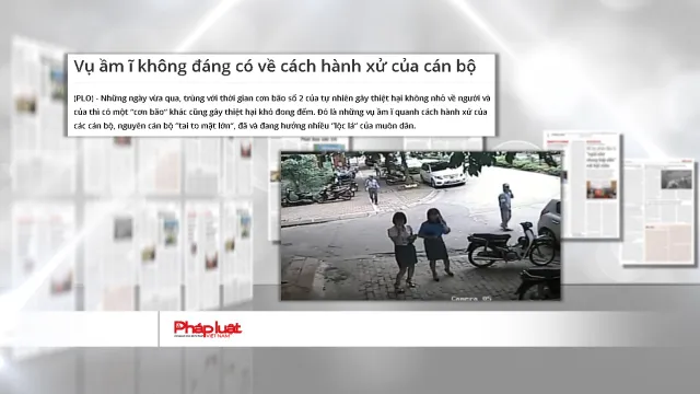 Câu chuyện video hành xử không đúng mực của cán bộ gây bão trên mạng xã hội? - Ảnh 1.