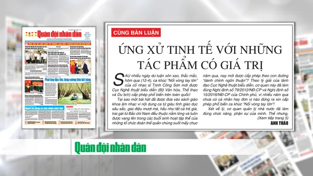 Chậm cấp phép ca khúc Nối vòng tay lớn: Cục Nghệ thuật biểu diễn vô cảm? - Ảnh 2.