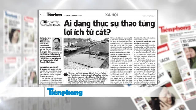 Thế lực nào đứng sau việc núp bóng nạo vét luồng lạch, hút cát lấy tiền? - Ảnh 2.