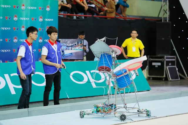 Robocon 2017: Đại học SPKT Hưng Yên liên tiếp giành chiến thắng tuyệt đối APPARE - Ảnh 17.