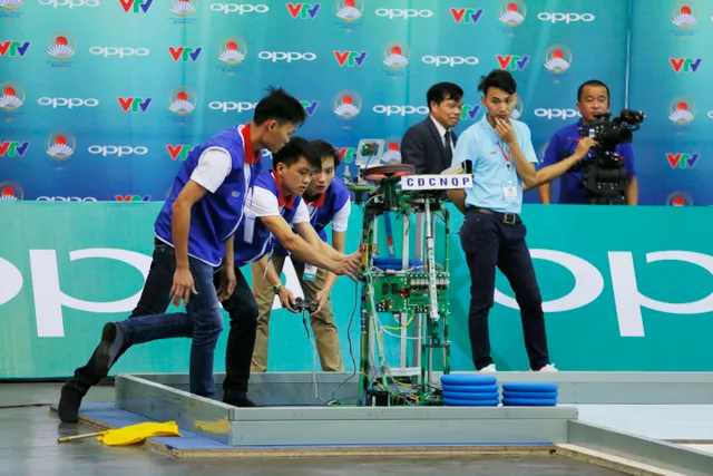 Robocon 2017: Đại học SPKT Hưng Yên liên tiếp giành chiến thắng tuyệt đối APPARE - Ảnh 24.