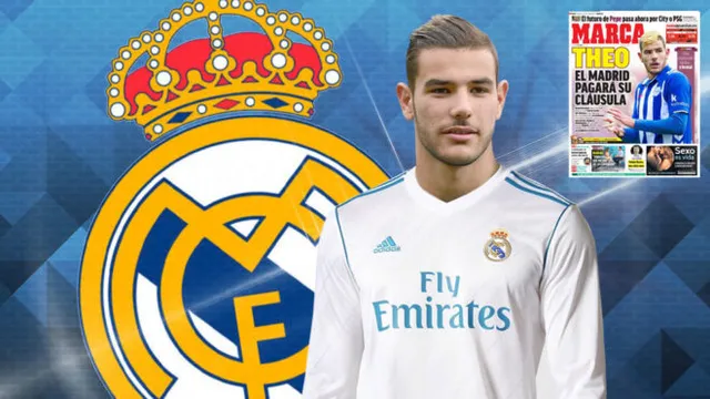 Theo Hernandez kí hợp đồng có thời hạn 6 năm với Real Madrid Theo Hernandez kí hợp đồng có thời hạn 6 năm với Real Madrid