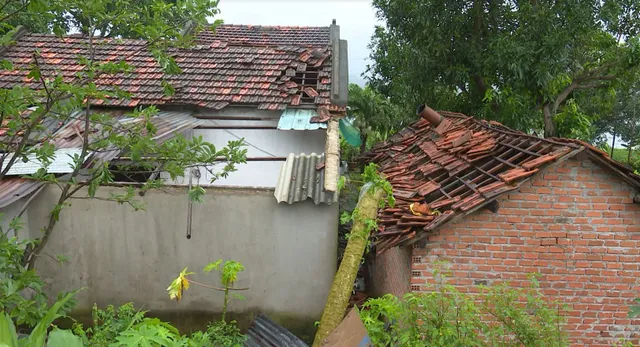 Phú Yên: Một người bị thương, 7 căn nhà bị tốc mái do giông lốc - Ảnh 2.