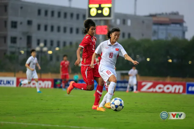 VIDEO: Tổng hợp trận đấu ĐT nữ Việt Nam 2-0 ĐT nữ Myanmar - Ảnh 1.